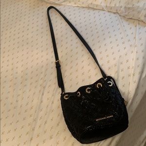 Michael Kors black crossbody bag